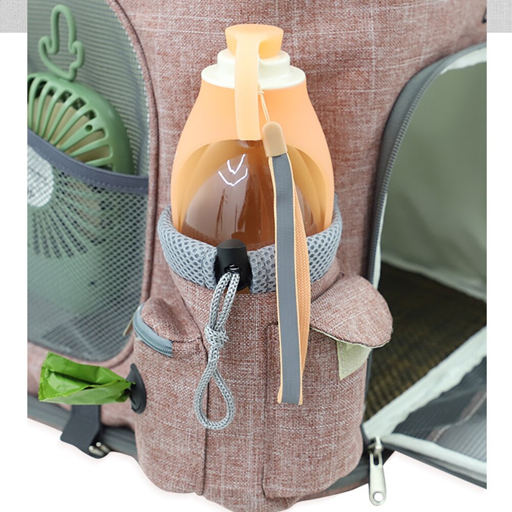 Outdoor Cat / Dog Breathable Carrier Backpack with Storage