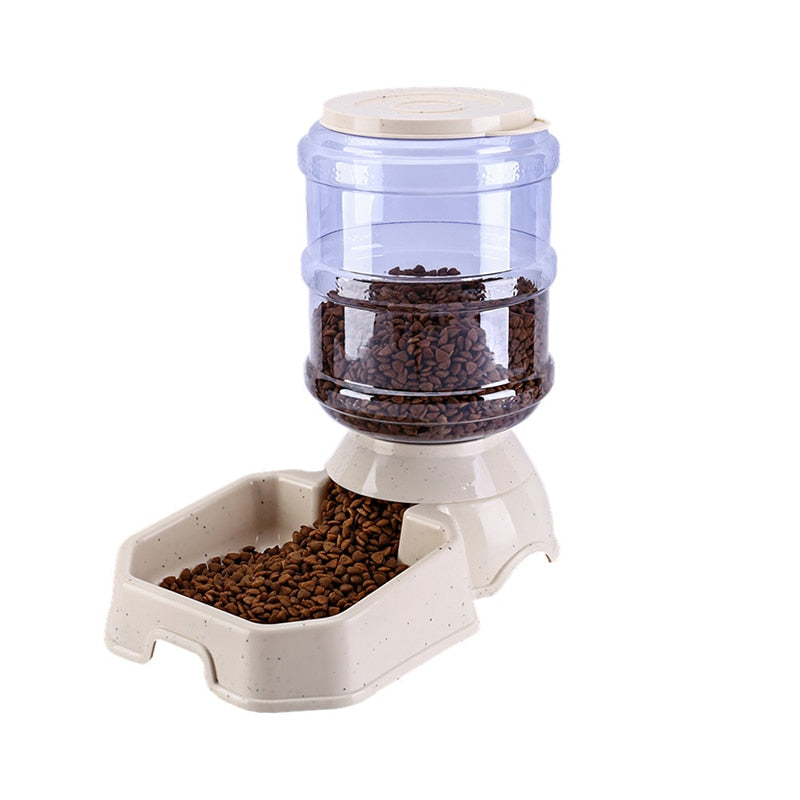 3.8L Gravity Pet Water Dispenser & Automatic Feeder