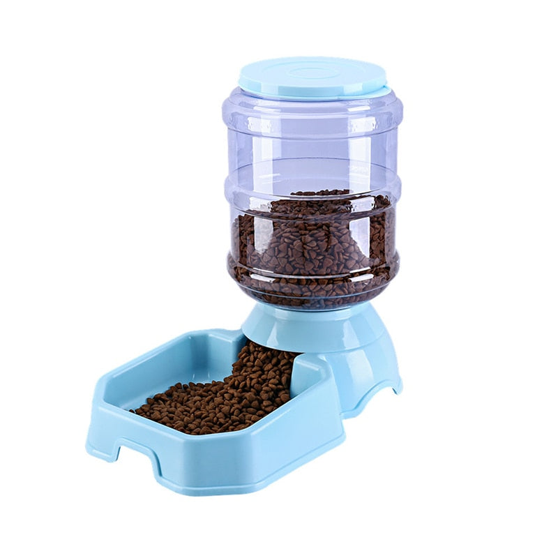 3.8L Gravity Pet Water Dispenser & Automatic Feeder