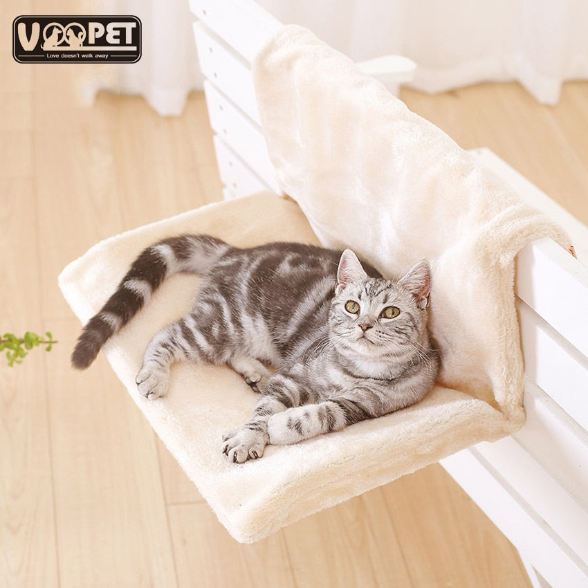 Cat Cosy Carrier Hanging Bed & Removable - Hammock for Radiator