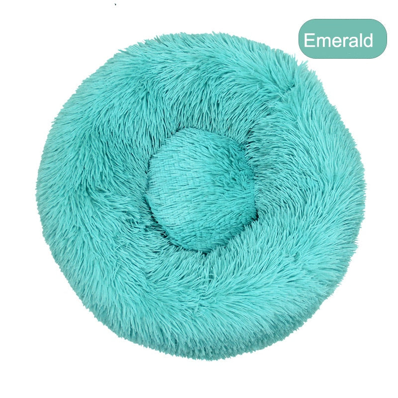 Warm & Soft Round Cushion Sofa Bed For Dog or Cat