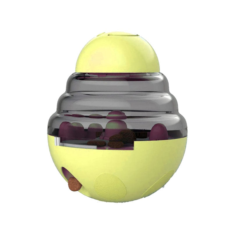Interactive Pet Food Dispenser / IQ Treat Ball Toy For Playing