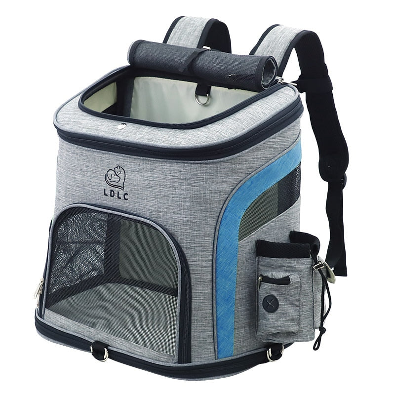 Outdoor Cat / Dog Breathable Carrier Backpack with Storage