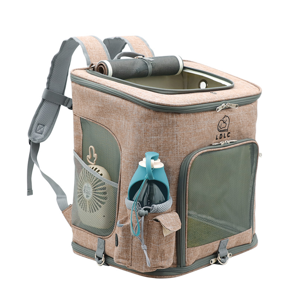 Outdoor Cat / Dog Breathable Carrier Backpack with Storage