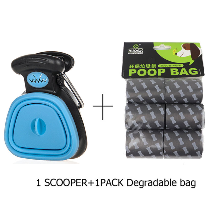 Poop Bag Dispenser Foldable / Waste Picker for Dog or Any other Pet