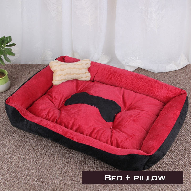 Soft & Warm Pet Bed For Small to Large Dog Washable