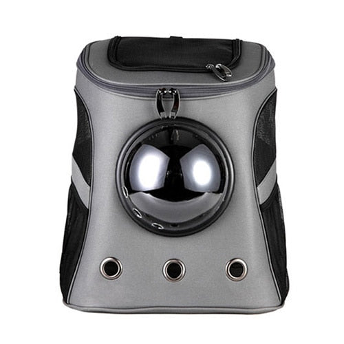 Pet Premium Canvas Space Breathable Carrier Backpack For Travel