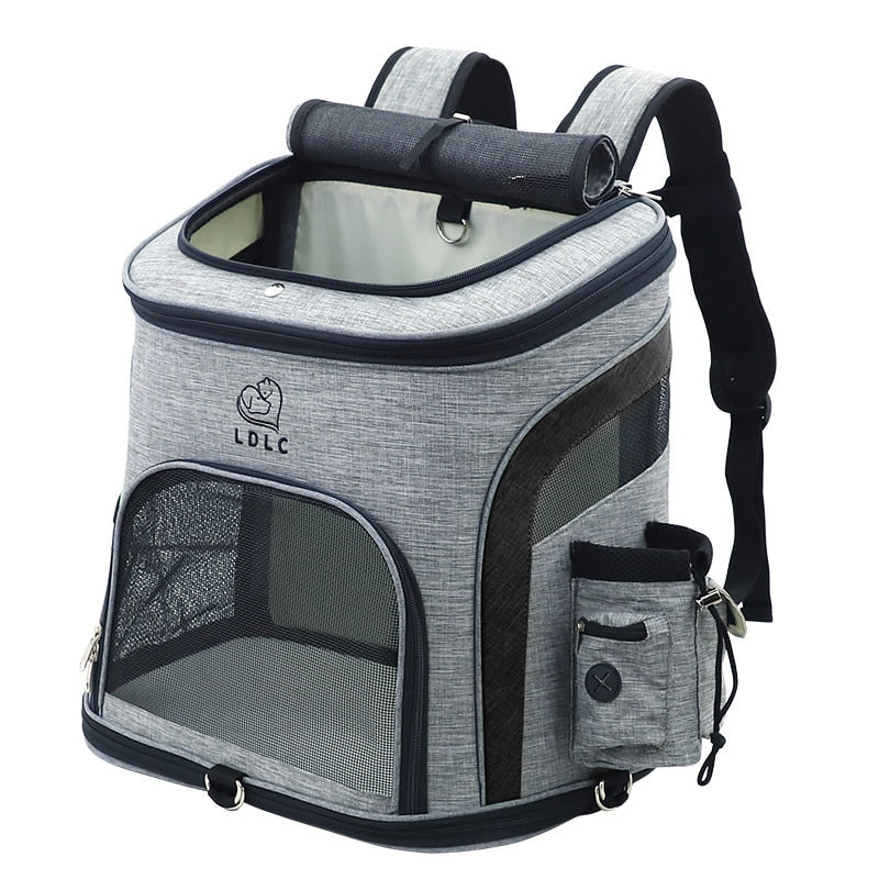 Outdoor Cat / Dog Breathable Carrier Backpack with Storage