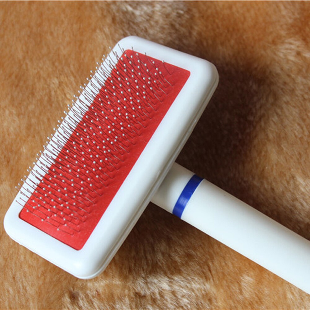 Slicker Grooming Brush To Straight Pet Hair
