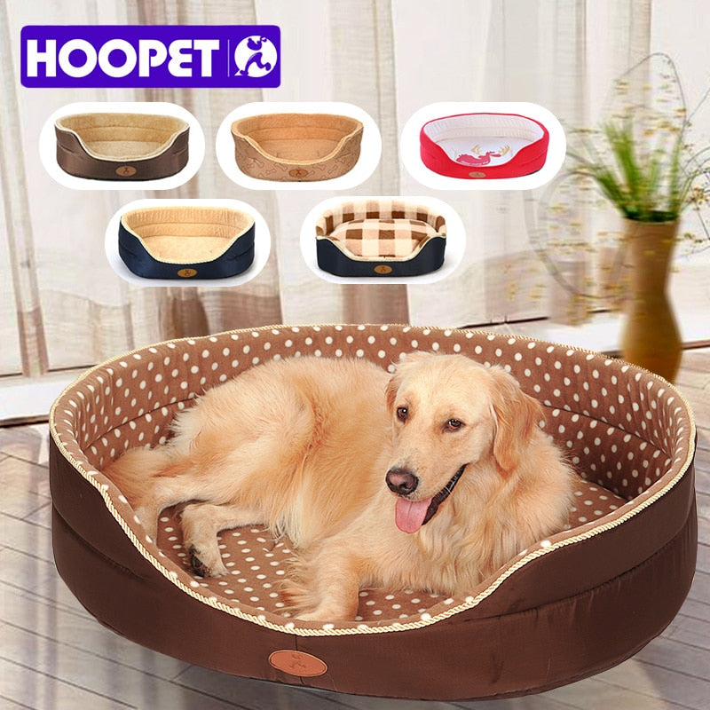 Warm & Soft Fleece Bed for Dog or Cat