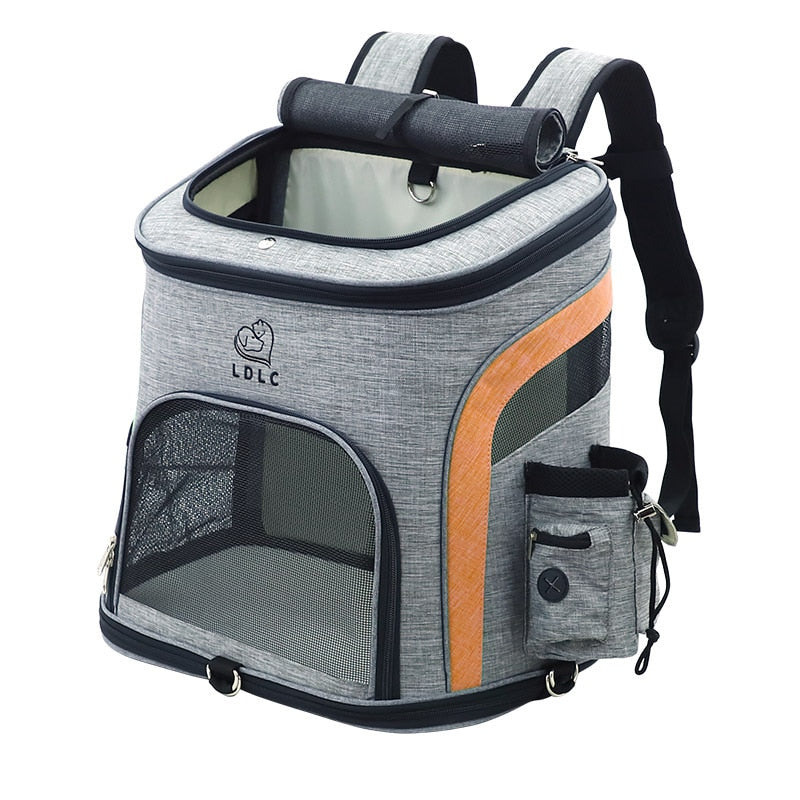 Outdoor Cat / Dog Breathable Carrier Backpack with Storage