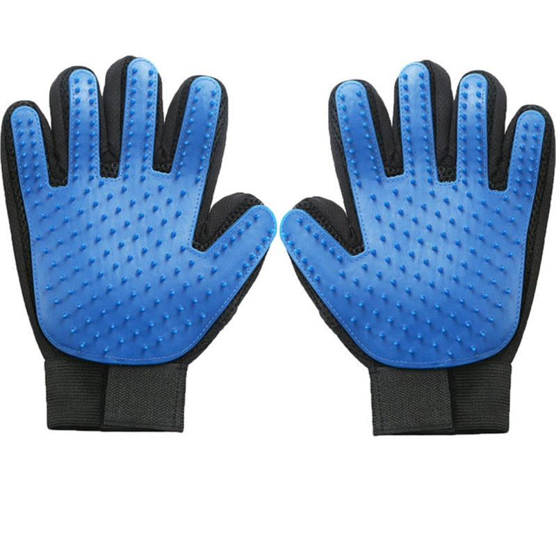 Pet Grooming Silicone Brush Glove