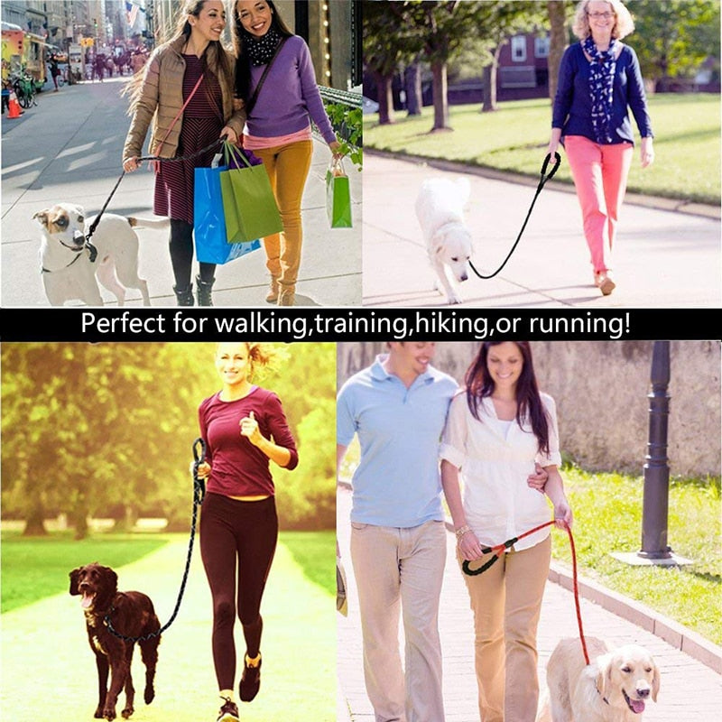 Heavy Duty Reflective Dog Leash 1.5M Long with Comfortable Padded Handle
