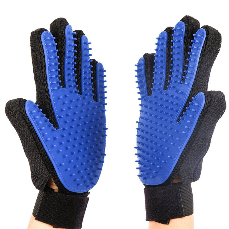 Pet Grooming Silicone Brush Glove