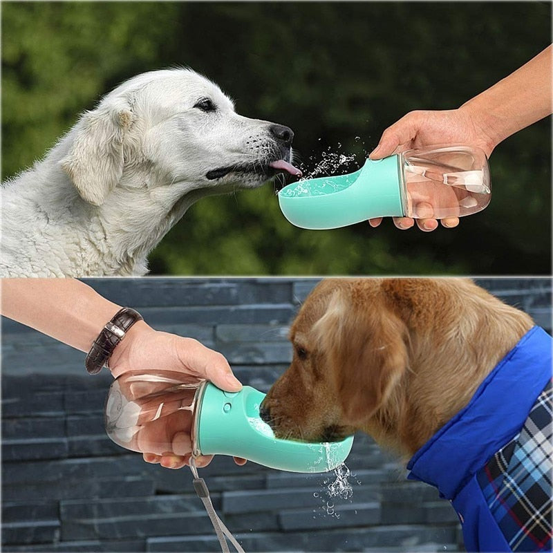 350/550ML Portable Pet Drinking Water Bottle For Travel