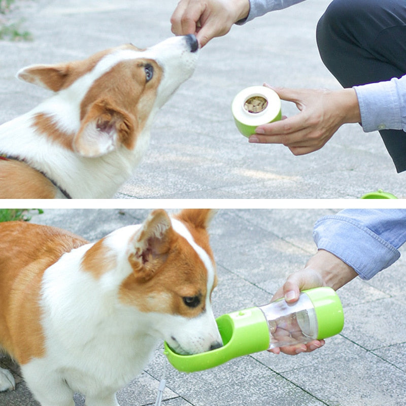 Portable Drinking Water Bottle / Pet Feeder