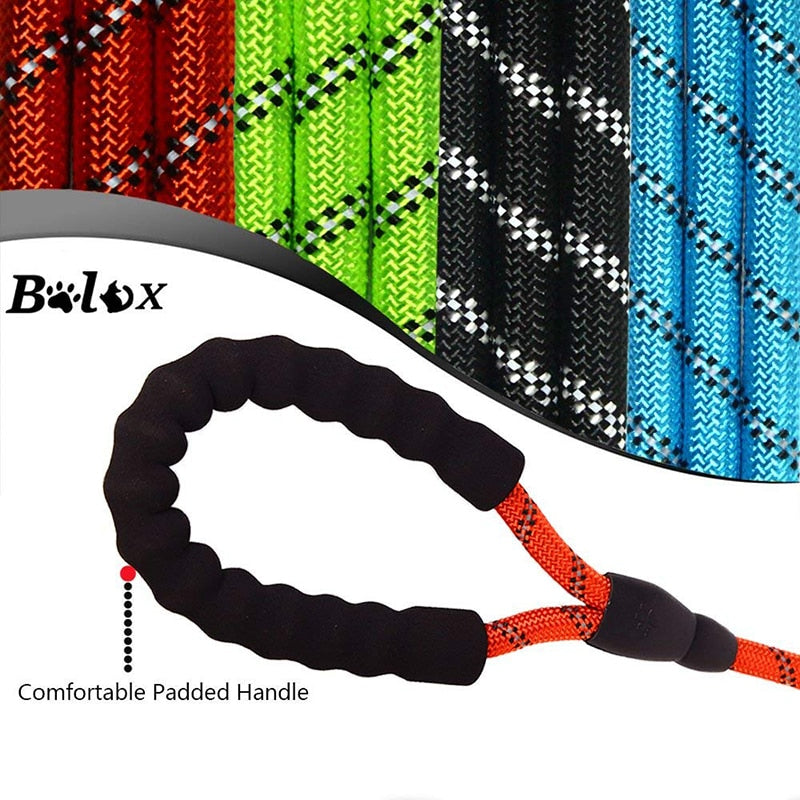 Heavy Duty Reflective Dog Leash 1.5M Long with Comfortable Padded Handle
