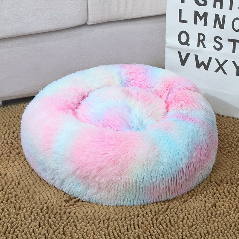 Warm & Soft Round Cushion Sofa Bed For Dog or Cat