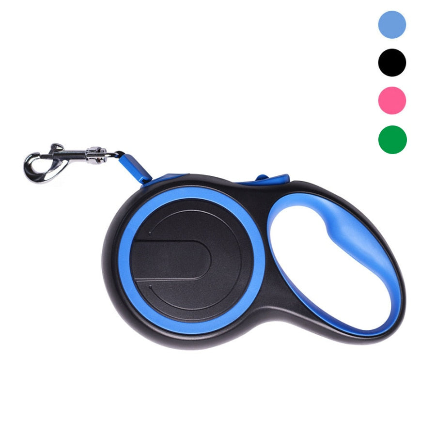 Automatic Retractable Dog Leash Nylon Ribbon Flexible