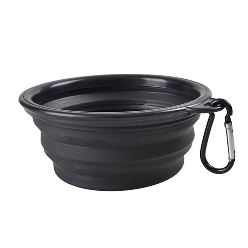 Portable & Collapsible Soft Silicone Feeding & Water Bowls For Dog / Cat During Travel
