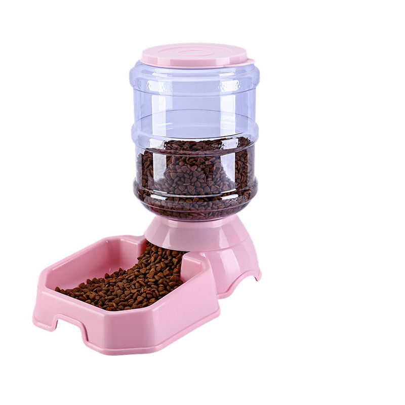 3.8L Gravity Pet Water Dispenser & Automatic Feeder