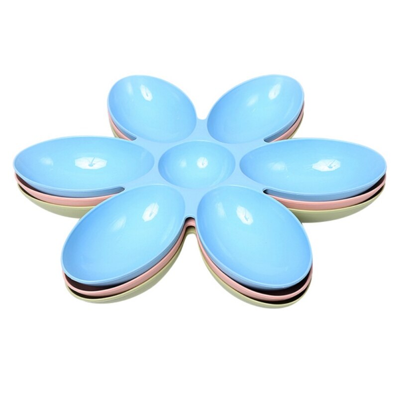 6 in 1 Petal Shape Bowl for Water or Food For Pet