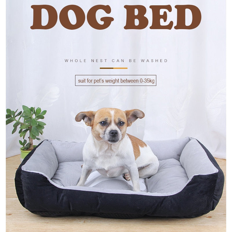 Soft & Warm Pet Bed For Small to Large Dog Washable