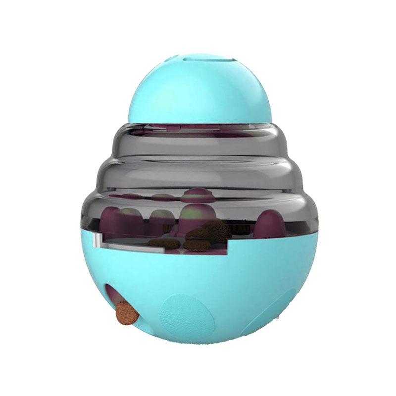 Interactive Pet Food Dispenser / IQ Treat Ball Toy For Playing