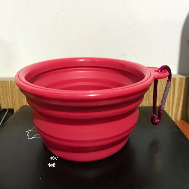 Portable & Collapsible Soft Silicone Feeding & Water Bowls For Dog / Cat During Travel
