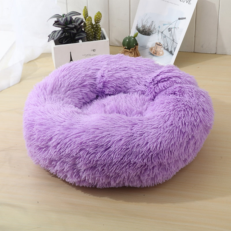Warm & Soft Round Cushion Sofa Bed For Dog or Cat