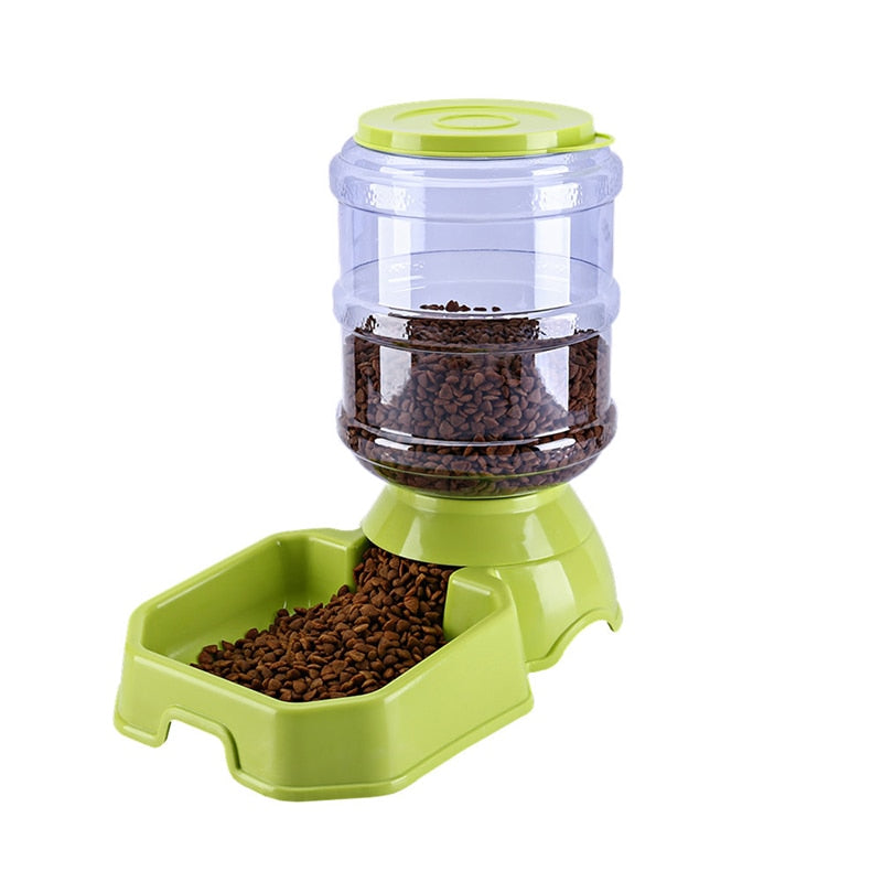 3.8L Gravity Pet Water Dispenser & Automatic Feeder