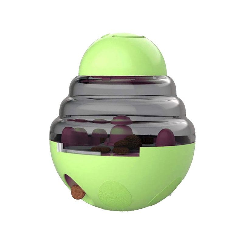 Interactive Pet Food Dispenser / IQ Treat Ball Toy For Playing