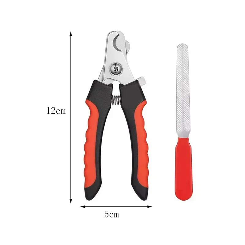 Pet nail clippers Professional cat and dog nail trimmer labor-saving design multi-functional nail clipper pet grooming supplies