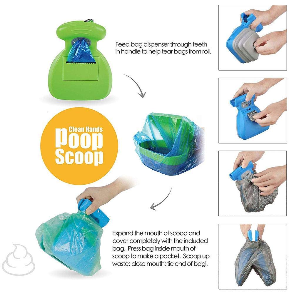 Poop Bag Dispenser Foldable / Waste Picker for Dog or Any other Pet