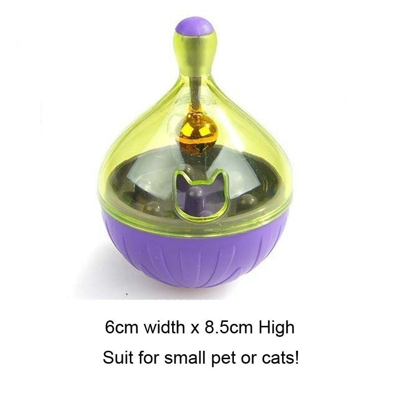 Interactive Pet Food Dispenser / IQ Treat Ball Toy For Playing