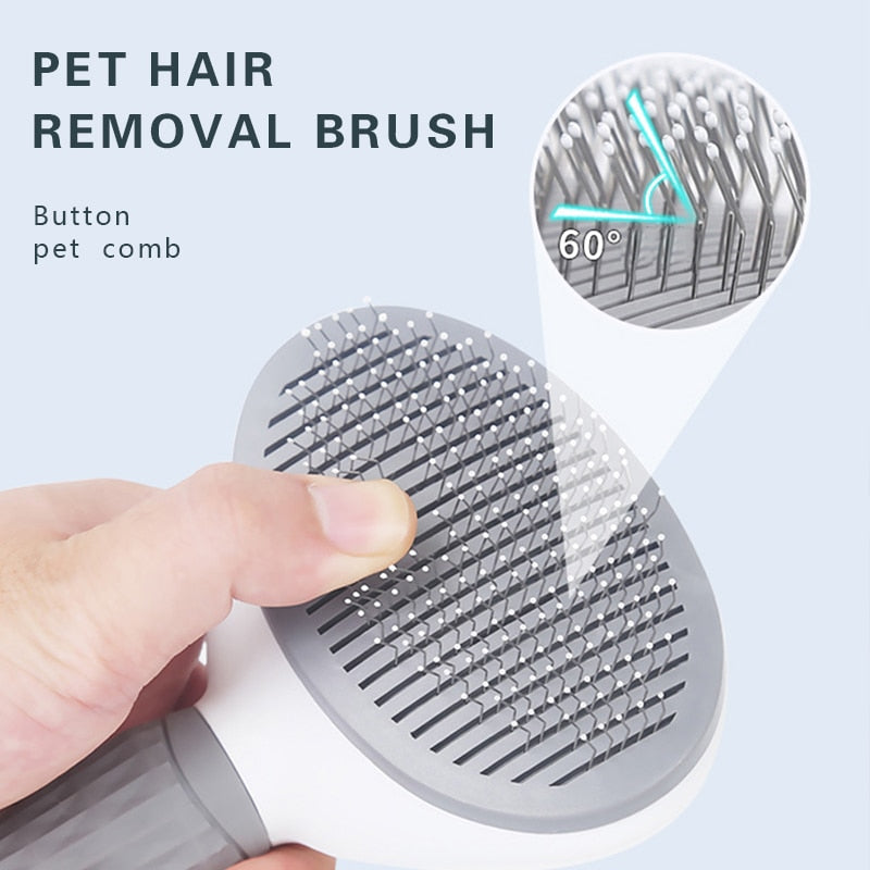 Pet Grooming & Hair Removal Non-slip Brush or Comb for Dog / Cat