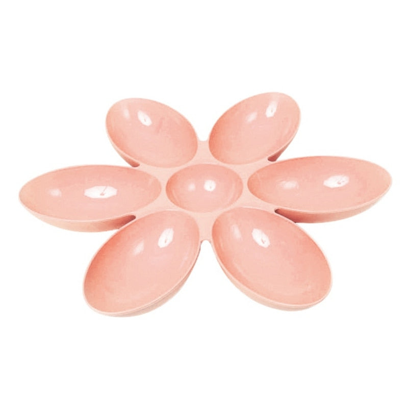 6 in 1 Petal Shape Bowl for Water or Food For Pet